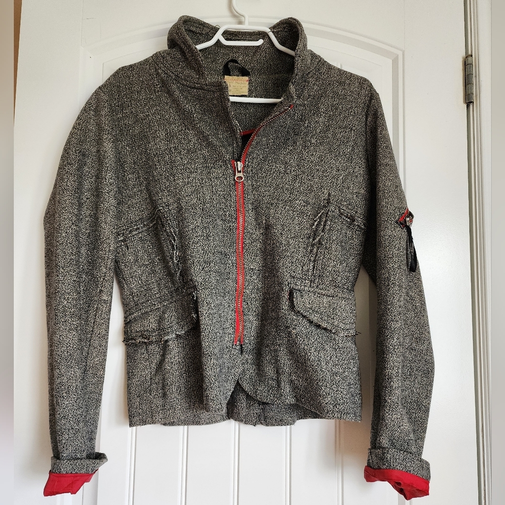 Vintage Free People Zip Up Coat